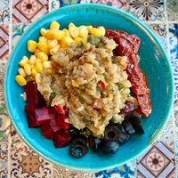 Babaganoush bowl at Trattoria by Cinque - Five in Dubai