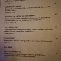 Starters at Poró Restaurante & Bar in Salvador