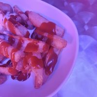 Patatas bravas (pedir sin alioli) at Junípero in Toledo