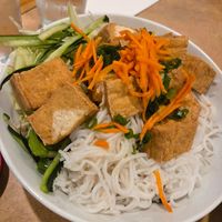 Crispy Tofu Vermicelli 😋 at Phở Pasteur in Boston