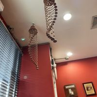 Indoor decor at New Asha Sri Lanka Restaurant in Staten Island