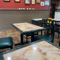 Indoor decor at New Asha Sri Lanka Restaurant in Staten Island
