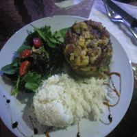 pastelon at Ocean Park Cafe in San Juan