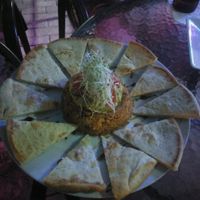 meatless nachos at Ocean Park Cafe in San Juan