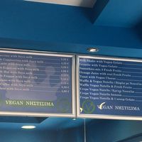 Menu  at Ice Queen Gelato in Athens