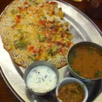 Vegetable oothapam at Jaipur Palace in Manchester