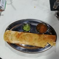 A Beautiful Dosa (couldn't wait to try it before the photo) at Jaipur Palace in Manchester