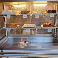 Cake selection at KG Coffee Shop - Kelvingrove Art Gallery and Museum in Glasgow
