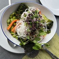Vegane Kokos-Curry-Bowl  at Pillnitzer Elbblick in Dresden