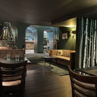 Interiors. We were there early.  at ÖUR in Stockholm