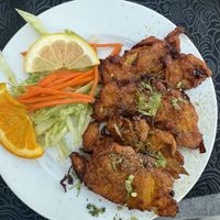 Amazing Onion Bhaji  at Tandoori Treasure Indian Restaurant in Roquetas De Mar