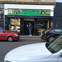  at Family Cafe Eritrean and Ethiopian restaurant in Glasgow