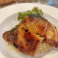 Donburi with Eel at Paprika Shokudo Vegan in Osaka