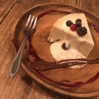 Tofu cheesecake  at Paprika Shokudo Vegan in Osaka