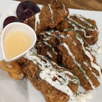 精進カキフライ at Paprika Shokudo Vegan in Osaka