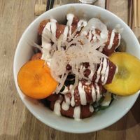 Karaage at Paprika Shokudo Vegan in Osaka