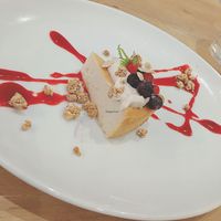 cheesecake at Paprika Shokudo Vegan in Osaka