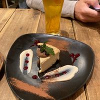 Cheesecake at Paprika Shokudo Vegan in Osaka