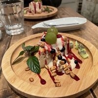 Tofu Baked Cheesecake   at Paprika Shokudo Vegan in Osaka