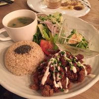 set menu  at Paprika Shokudo Vegan in Osaka