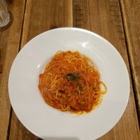 Spaghetti Bolognese at Paprika Shokudo Vegan in Osaka