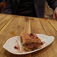 Limited time dessert Tiramisu (half size) at Paprika Shokudo Vegan in Osaka