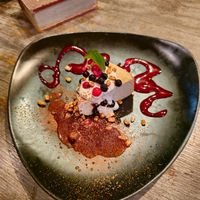 Cheesecake at Paprika Shokudo Vegan in Osaka