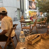 View from inside   at Paprika Shokudo Vegan in Osaka