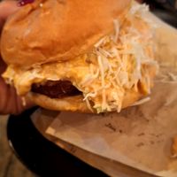 Beyond burguer at Paprika Shokudo Vegan in Osaka