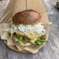 Aurora burger   at Paprika Shokudo Vegan in Osaka