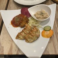Three Vegan Deli (content changes regurlary) 4/5   at Paprika Shokudo Vegan in Osaka