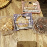 Cookies and doughnuts from the marketplace at Paprika Shokudo Vegan in Osaka