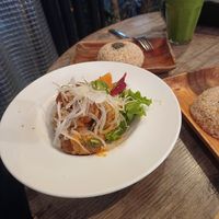 Karaage at Paprika Shokudo Vegan in Osaka