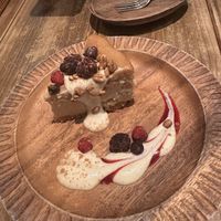 Soy milk cheesecake  at Paprika Shokudo Vegan in Osaka