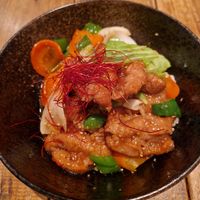 Yakiniku Rice bowl at Paprika Shokudo Vegan in Osaka