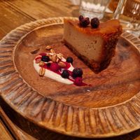 Cheesecake at Paprika Shokudo Vegan in Osaka