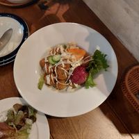 Soy nuggets at Paprika Shokudo Vegan in Osaka