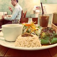 Set meal of the day at Paprika Shokudo Vegan in Osaka