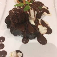 Chocolate brownie  at Paprika Shokudo Vegan in Osaka