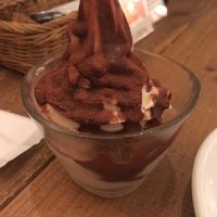 Vegan ice cream chocolate topping ?  at Paprika Shokudo Vegan in Osaka
