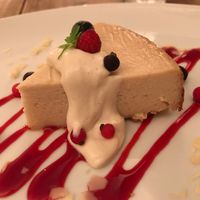 Baked tofu cheesecake  at Paprika Shokudo Vegan in Osaka