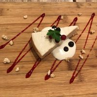 Tofu cheesecake  at Paprika Shokudo Vegan in Osaka