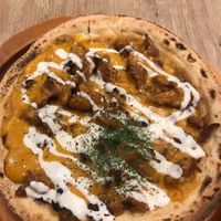 Teriyaki pizza at Paprika Shokudo Vegan in Osaka