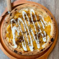 Pizza at Paprika Shokudo Vegan in Osaka