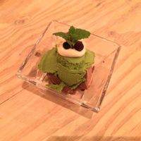 raw ice cream at Paprika Shokudo Vegan in Osaka