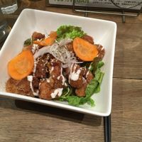 Kaarage donburi at Paprika Shokudo Vegan in Osaka