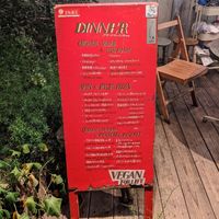 Sample Menu at Paprika Shokudo Vegan in Osaka