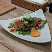 Tofu omlette at Paprika Shokudo Vegan in Osaka