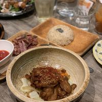 Stir fried soy meat at Paprika Shokudo Vegan in Osaka