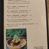 Lunch Menu at Paprika Shokudo Vegan in Osaka